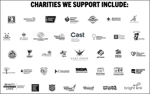 Local Charities We Support