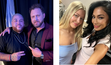 Miguel Salas, AJ Buckley, Anna Knabel, Nicole Scherzinger