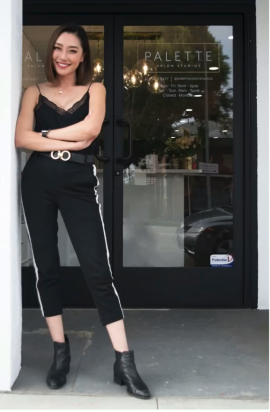 Yuri Sinata at Palette Salon Studios
