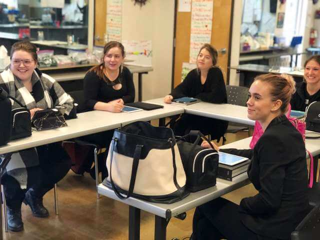 Future Professionals in Classroom